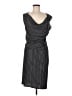 Derek Lam Stripes Gray Casual Dress Size M - photo 1