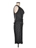 Derek Lam Stripes Gray Casual Dress Size M - photo 4