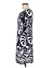 Auditions Paisley Blue Casual Dress Size M - photo 5