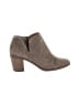 Lucky Brand Gray Tan Ankle Boots Size 10 - photo 1