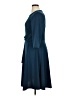 Assorted Brands Solid Blue Casual Dress Size 0X (estimated) - photo 5