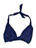 Unbranded Solid Blue Swimsuit Top Size L - photo 2