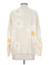Unbranded 100% Acrylic Floral Ivory Pullover Sweater Size S - photo 2