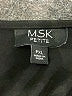 MSK Solid Black Casual Dress Size XL (petite) - photo 7