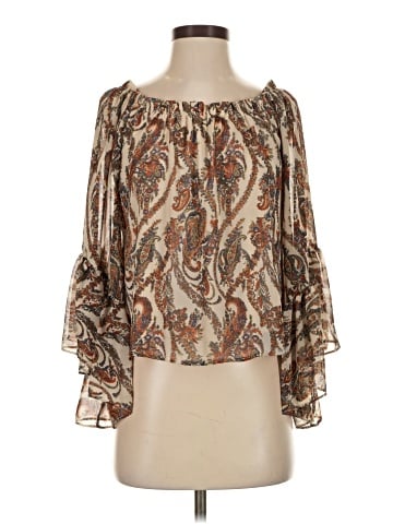 Vintage Havana 3/4 Sleeve Blouse (view 1)