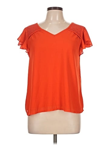 Mossimo Short Sleeve Blouse (view 1)