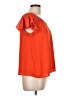 Mossimo 100% Polyester Orange Short Sleeve Blouse Size L - photo 4