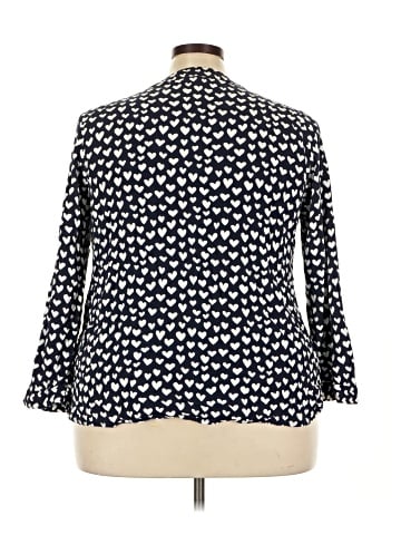 Como Blu 3/4 Sleeve Henley (view 2)