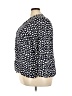 Como Blu 100% Rayon Blue 3/4 Sleeve Henley Size 3X - photo 5