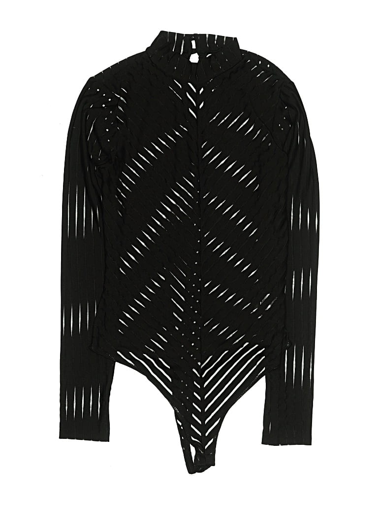 Pre-owned Iris Bodysuit In Black