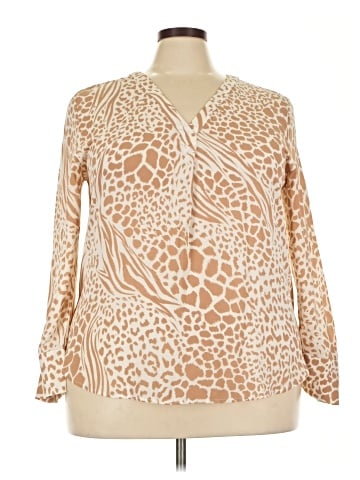 Ann Taylor Long Sleeve Blouse (view 1)