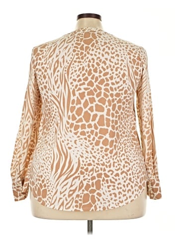Ann Taylor Long Sleeve Blouse (view 2)