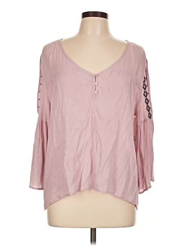 Wild Pearl 3/4 Sleeve Blouse (view 1)