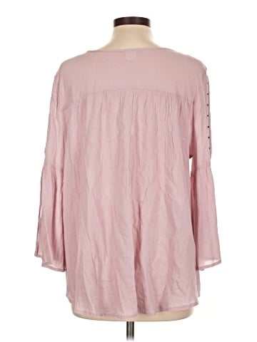 Wild Pearl 3/4 Sleeve Blouse (view 2)