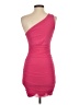 Unbranded Solid Pink Cocktail Dress Size XS (estimated) - photo 2