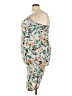 Auditions Floral White Cocktail Dress Size 3X - photo 5