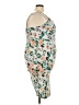 Auditions Floral White Cocktail Dress Size 3X - photo 4