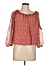 Max Studio 100% Polyester Red 3/4 Sleeve Blouse Size L - photo 1