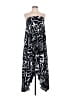 Milly 100% Polyester Graphic Black Cocktail Dress Size 12 - photo 1