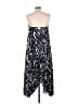 Milly 100% Polyester Graphic Black Cocktail Dress Size 12 - photo 2