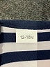 Unbranded Stripes Blue Dress Size 12-18 mo - photo 3