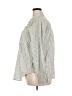 Torrid Stripes Ivory Long Sleeve Button-Down Shirt Size 2X Plus (2) - photo 5
