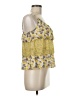 Apostrophe 100% Polyester Yellow Sleeveless Blouse Size M - photo 4