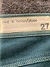 Rag & Bone/JEAN Color Block Green Jeans Size 27 waist - photo 7