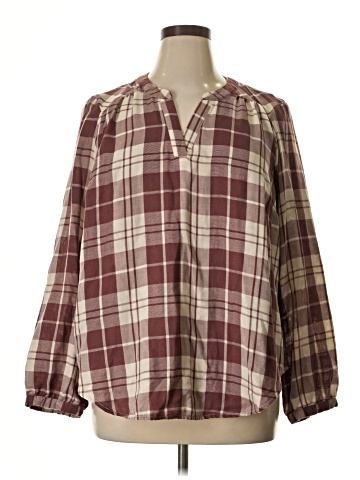 Torrid 3/4 Sleeve Blouse (view 1)