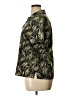 Notations 100% Polyester Tropical Green Short Sleeve Blouse Size XL - photo 5