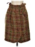 Odille Tweed Brown Formal Skirt Size 2 - photo 1