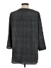 MICHAEL Michael Kors Gray 3/4 Sleeve Blouse Size L - photo 2