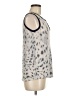 Lovely Melody Gray Sleeveless Blouse Size M - photo 4