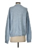 H&M Solid Blue Pullover Sweater Size XS - photo 2