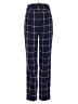 Express 100% Polyester Plaid Blue Casual Pants Size 00 - photo 2