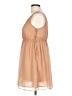 Forever 21 100% Polyester Solid Tan Casual Dress Size L - photo 5