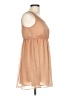 Forever 21 100% Polyester Solid Tan Casual Dress Size L - photo 4