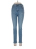 Free Assembly Solid Blue Jeans Size 10 - photo 1