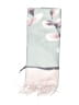 Coco + Carmen Floral Pink Gray Scarf One size - photo 2