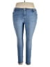 Old Navy Solid Blue Jeans Size 18 - photo 1