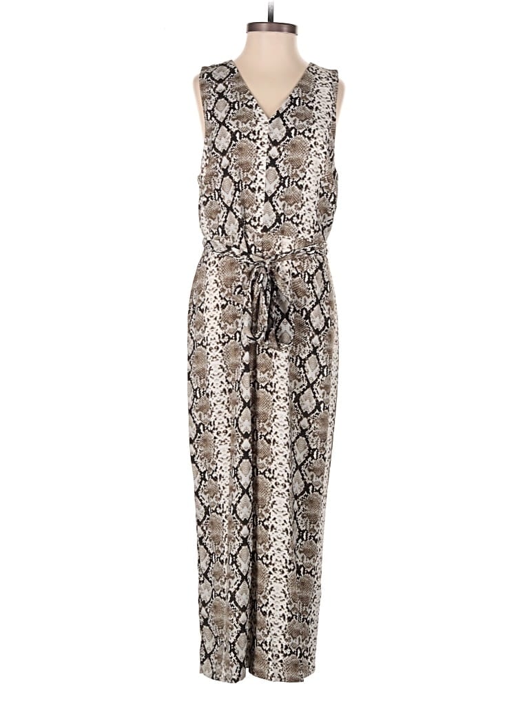 Pre-owned Banana Republic Jumpsuit In Silver