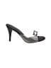 J. Renee Gray Black Sandals Size 9 - photo 1