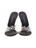 J. Renee Gray Black Sandals Size 9 - photo 2