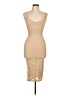 Assorted Brands Tan Cocktail Dress Size L - photo 1