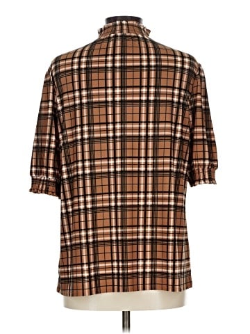 Anne Klein Short Sleeve Blouse (view 2)