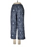 Cuddl Duds Paisley Blue Casual Pants Size M - photo 2