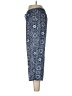 Cuddl Duds Paisley Blue Casual Pants Size M - photo 5