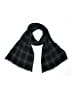 Unbranded Plaid Black Blue Scarf One size - photo 1