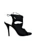 AQUATALIA 100% Leather Black Sandals Size EU 39 1/2 - photo 1