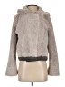 Splendid 100% Polyester Gray Faux Fur Jacket Size XS - photo 1
